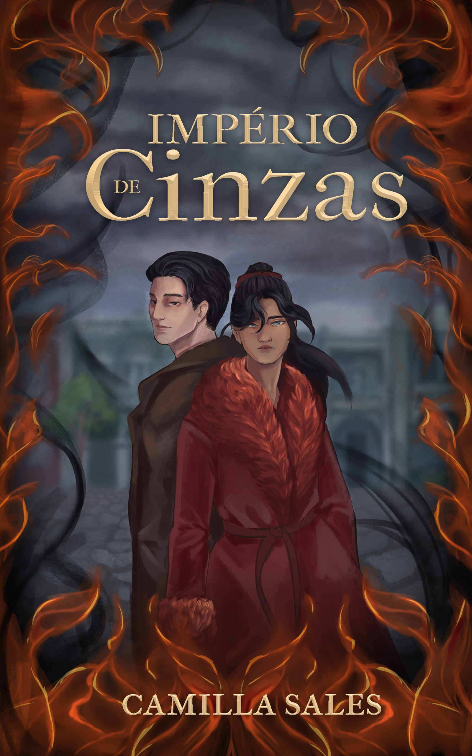 Capa do Livro Império de Cinzas